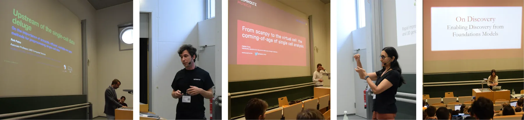 Keynote speakers and slides